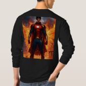 強さ、知恵、幸運の象徴 Tシャツ (裏面)