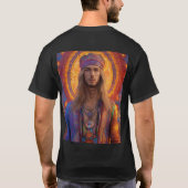 強さ、知恵、幸運の象徴 Tシャツ (裏面)