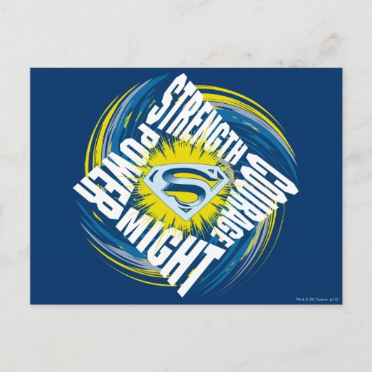 強すごい力は力なり ポストカード (正面)