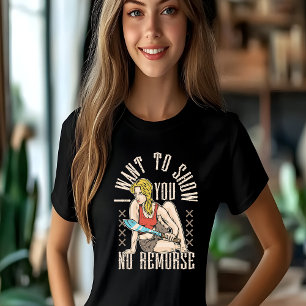 強はっきりしたさの声明：後悔Tシャツなし Tシャツ