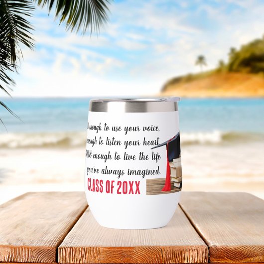 強はっきりした力で熱ワインのタンブラー