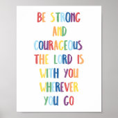 強カラフルく勇敢なポスター ポスター (正面)