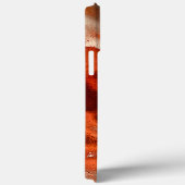 強クラシックい赤と珊瑚の色合いで染色する Case-Mate iPhoneケース (裏面 / 右)