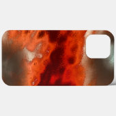 強クラシックい赤と珊瑚の色合いで染色する Case-Mate iPhoneケース (裏面 (横))