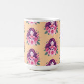 強フェミニン度・美しいコーヒーカップ コーヒーマグカップ (中央)