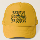 強信じく勇敢に感動的なる キャップ (正面)