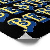 強信じく勇敢に感動的なる ポスター (角)