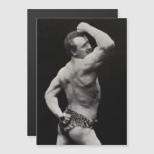 強健な肉体を持つユージン・サンドウの新しいポーズ - ボディビルディング (正面/裏面)