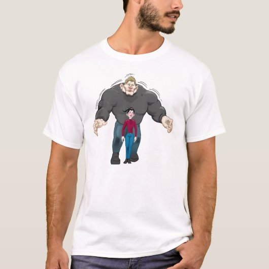 強制の漫画の慈善のTシャツ Tシャツ (正面)