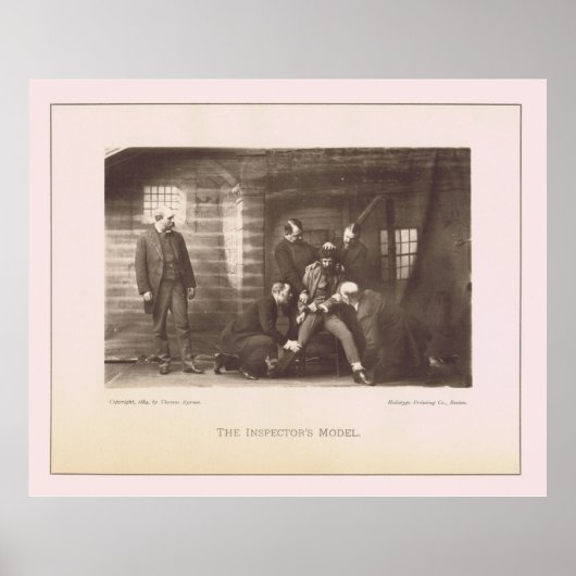 強制マグショットビクトリアン- Era Rare Crime Photo ポスター (正面)