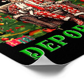 強制制楽しむ御のGlを氷で冷おもしろいやす ポスター (角)