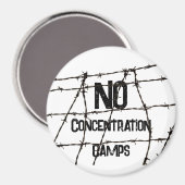 強制収容所なし マグネット (正面/裏面)