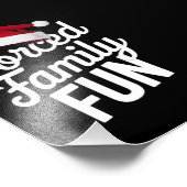 強制家族おもしろいパーティー懇親会皮肉クリスマス フォトプリント            (角)