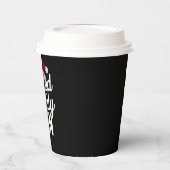 強制家族おもしろいパーティー懇親会皮肉クリスマス 紙コップ (左)