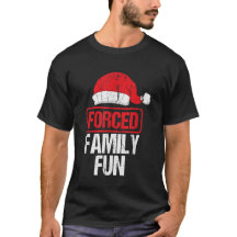 強制家族おもしろいメリークリスマスウィンターホリデー