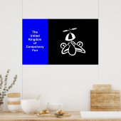 強制統一されたおもしろい国 ポスター (キッチン)