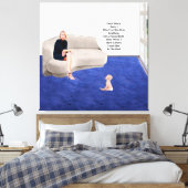 強制誕生ベビーストレッチキャンバス印刷 キャンバスプリント (インサイチュ (寝室))