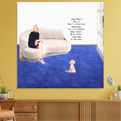 強制誕生ベビーストレッチキャンバス印刷 キャンバスプリント (インサイチュ (リビング))