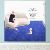 強制誕生ベビーストレッチキャンバス印刷 キャンバスプリント (インサイチュ (ウッドフロア))