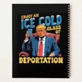 強制退去をグラスで楽しむ ICE プランナー手帳 (裏面)
