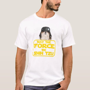 強制beシーズー(犬)Tzuドッグ恋人SFおたくTシャツ Tシャツ