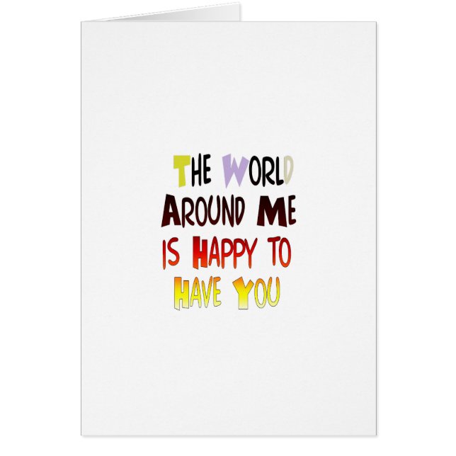 強力なウェルカムメッセージ：やる気を起こさせる引用文 (正面)