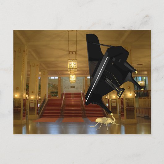 強力なエレプアン ポストカード (正面)