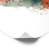 強力なオリエンタルドラゴン ポスター (コーナー)