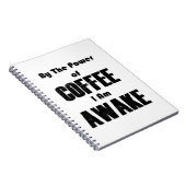 強力なコーヒー ノートブック (右側)