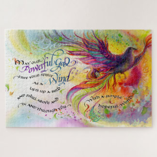 強力なゴッドパズル、20インチx 30インチ、1,014個 ジグソーパズル