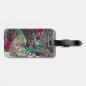 強力なジャガーモノグラム ラゲッジタグ (裏面横)