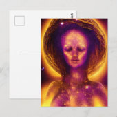 強力なスターウーマン ポストカード (正面/裏面)