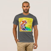強力なチーテ絵画ー動物。買今 Tシャツ (正面フル)