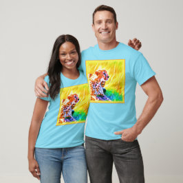 強力なチーテ絵画ー動物。買今 Tシャツ