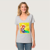 強力なチーテ絵画ー動物。買今 Tシャツ (正面フル)