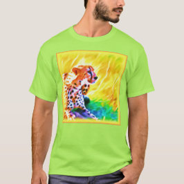 強力なチーテ絵画ー動物。買今 Tシャツ