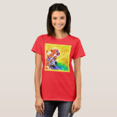 強力なチーテ絵画ー動物。買今 Tシャツ (正面フル)