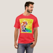 強力なチーテ絵画ー動物。買今 Tシャツ (正面フル)