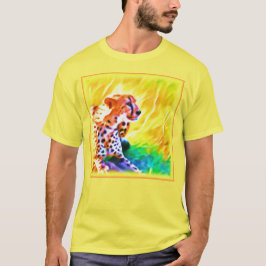 強力なチーテ絵画ー動物。買今 Tシャツ
