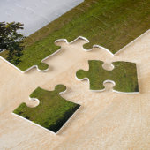 強力なテーブルの石のダム ジグソーパズル (側面)