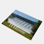 強力なテーブルロックダムウェルカムドオーマット ドアマット (アングル)