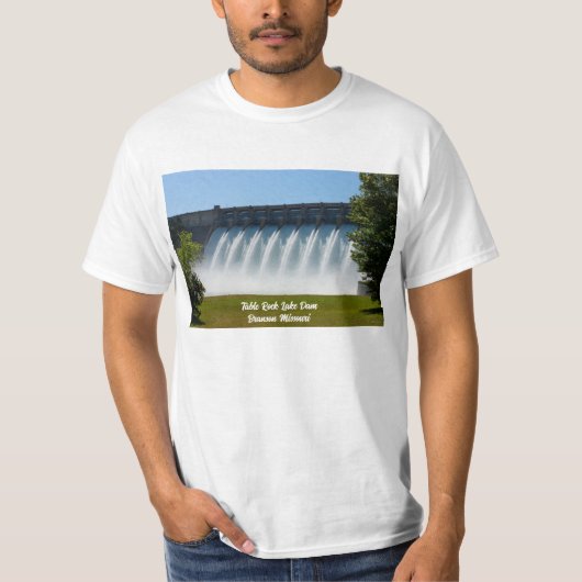 強力なテーブルロックダムTシャツ Tシャツ (正面)