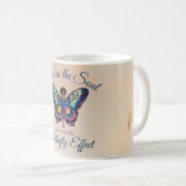 強力なバタフライ効果（画像） コーヒーマグカップ (正面右)