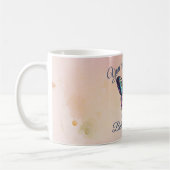 強力なバタフライ効果（画像） コーヒーマグカップ (左)