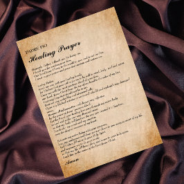 強力なヒーリング祈りの言葉バイパドレピオフラットカード