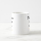 強力なビジネスモチベーション向上  コーヒーマグカップ (中央)