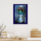 強力なピラミッドのポスタープリント ポスター (キッチン)