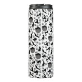 強力なポジションを伸ばすヨガネコ タンブラー (裏面)