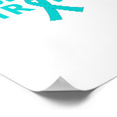 強力なポスターと認識度のためのプリント ポスター (角)