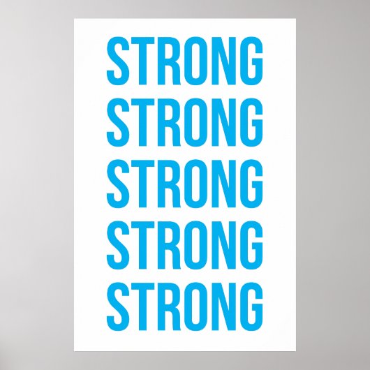 強力なポスター ポスター (正面)